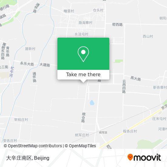 大辛庄南区 map