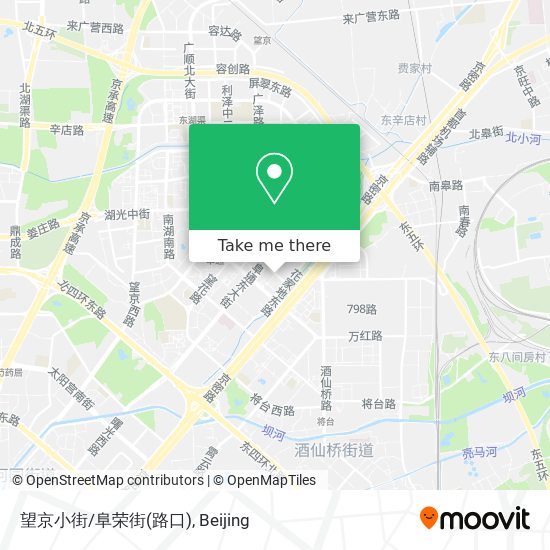 望京小街/阜荣街(路口) map
