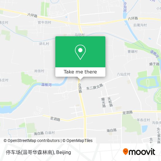 停车场(温哥华森林南) map