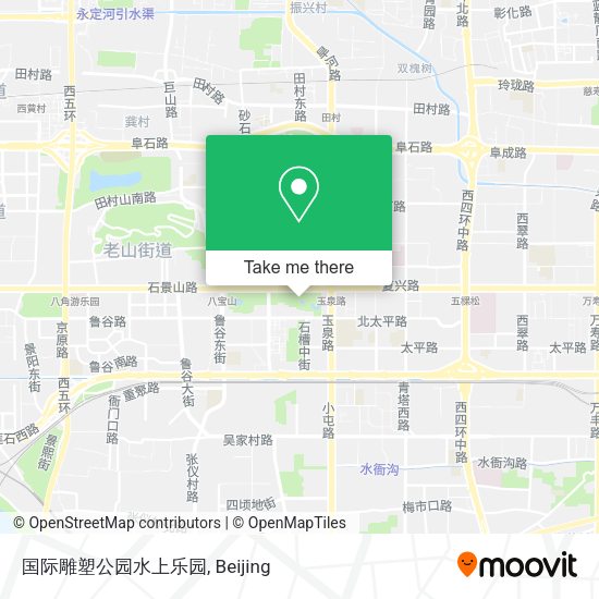 国际雕塑公园水上乐园 map