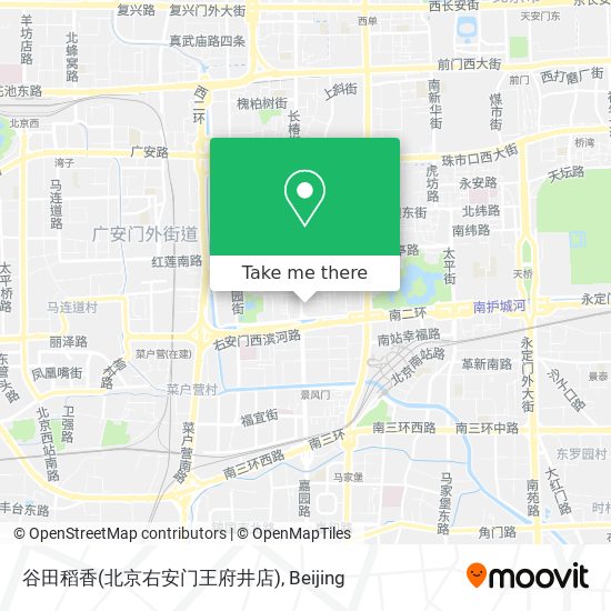谷田稻香(北京右安门王府井店) map