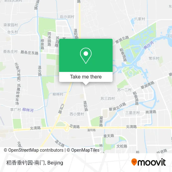 稻香垂钓园-南门 map