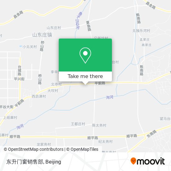 东升门窗销售部 map