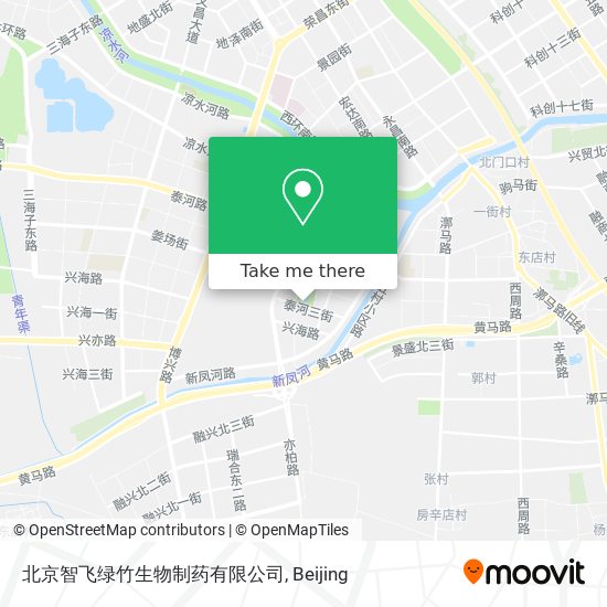 北京智飞绿竹生物制药有限公司 map