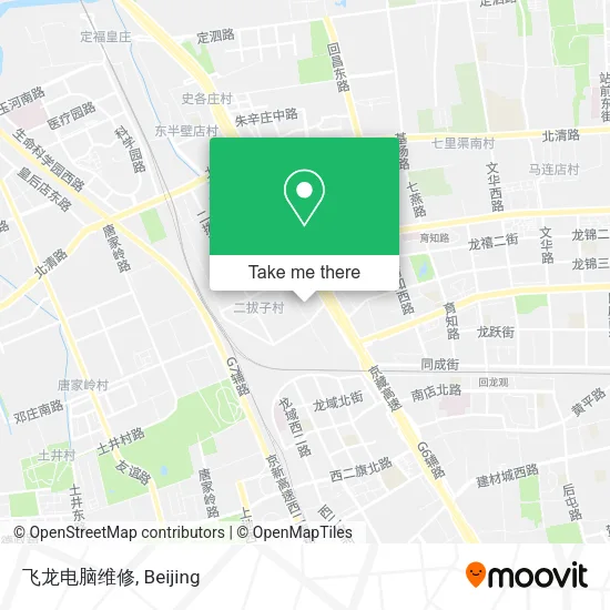飞龙电脑维修 map