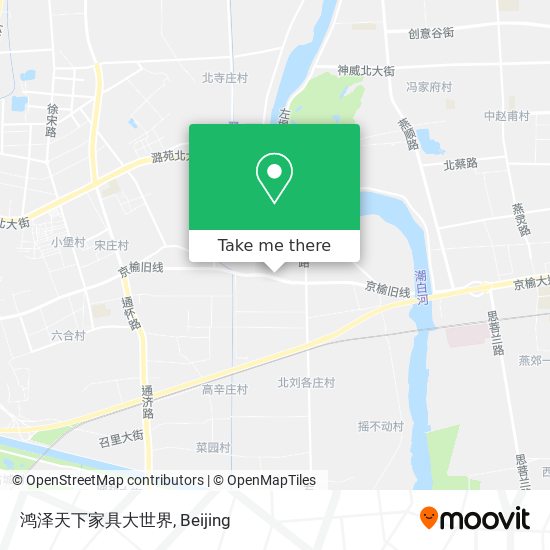 鸿泽天下家具大世界 map
