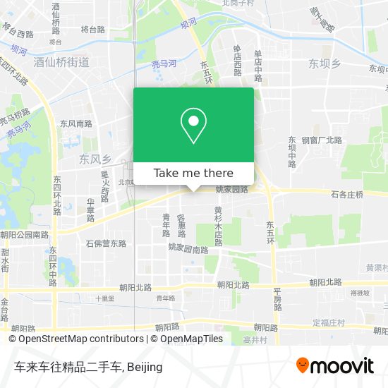 车来车往精品二手车 map