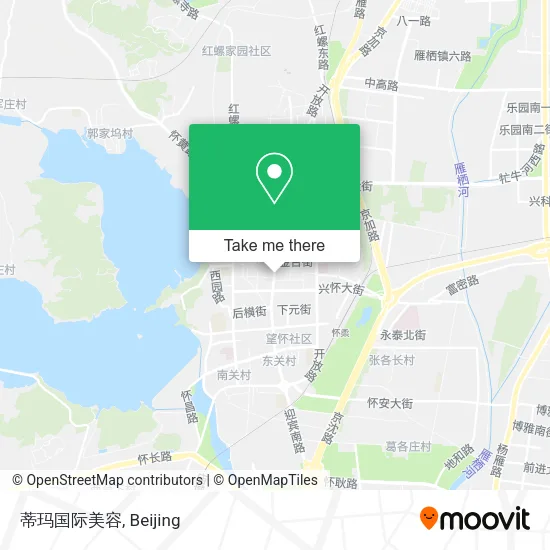蒂玛国际美容 map