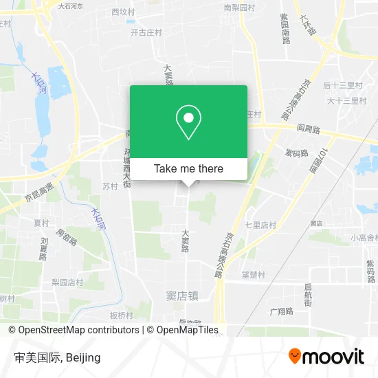审美国际 map