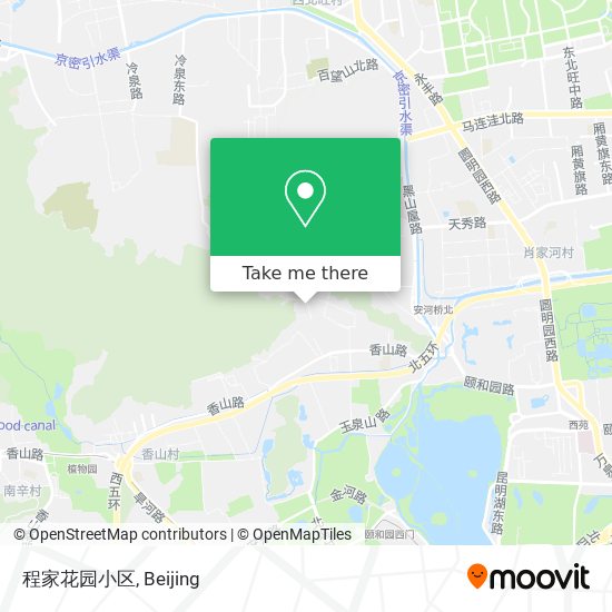 程家花园小区 map