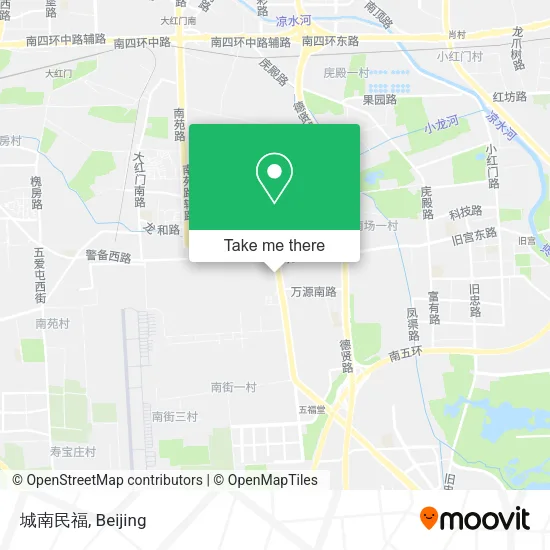 城南民福 map