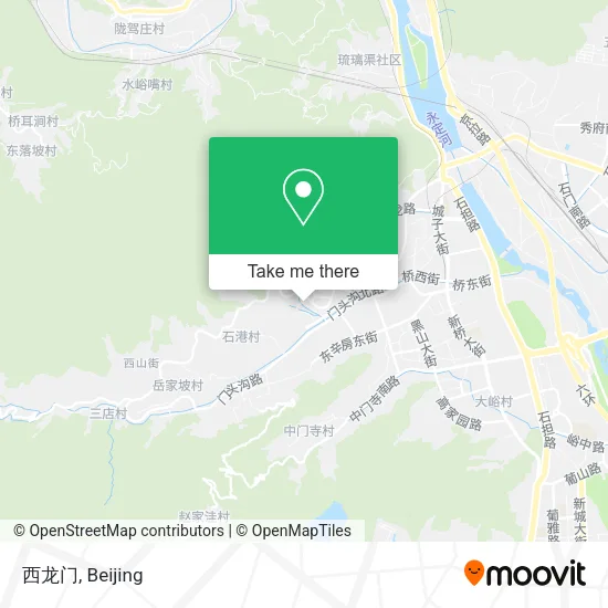 西龙门 map