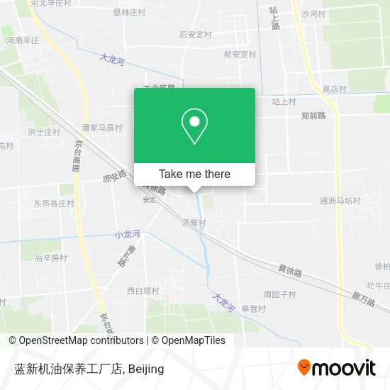 蓝新机油保养工厂店 map