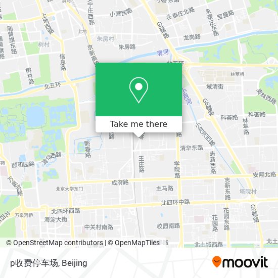p收费停车场 map