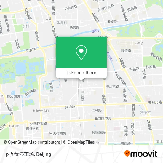 p收费停车场 map