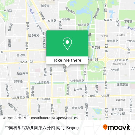 中国科学院幼儿园第六分园-南门 map