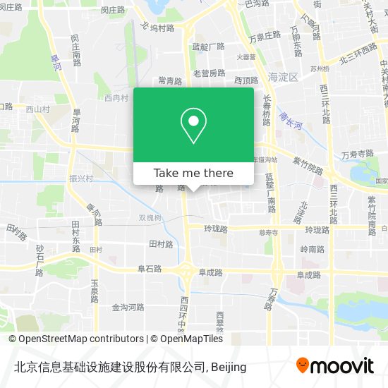 北京信息基础设施建设股份有限公司 map