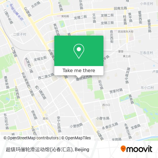 超级玛俪轮滑运动馆(沁春汇店) map