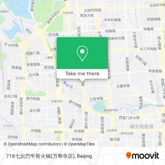 718七幺巴牛骨火锅(万寿寺店) map