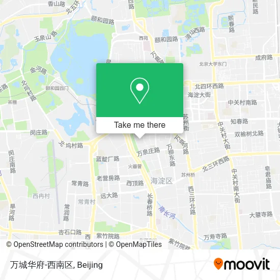 万城华府-西南区 map