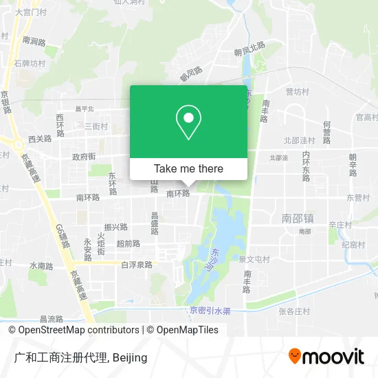 广和工商注册代理 map