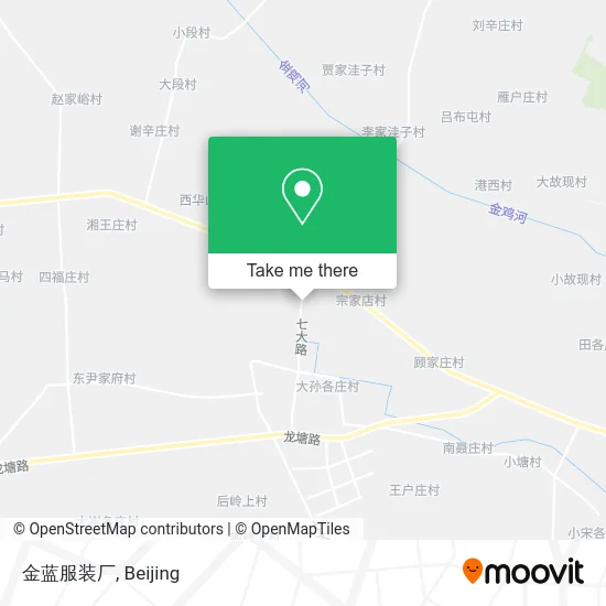 金蓝服装厂 map