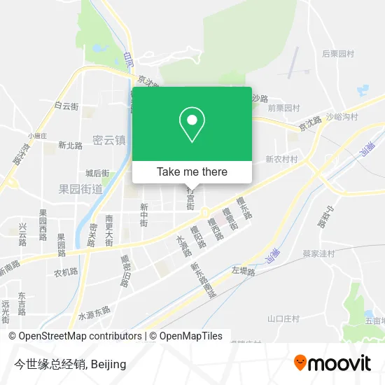 今世缘总经销 map