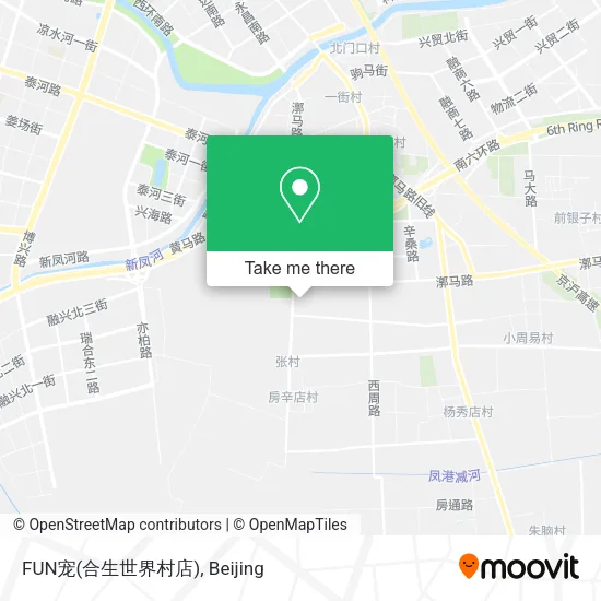 FUN宠(合生世界村店) map