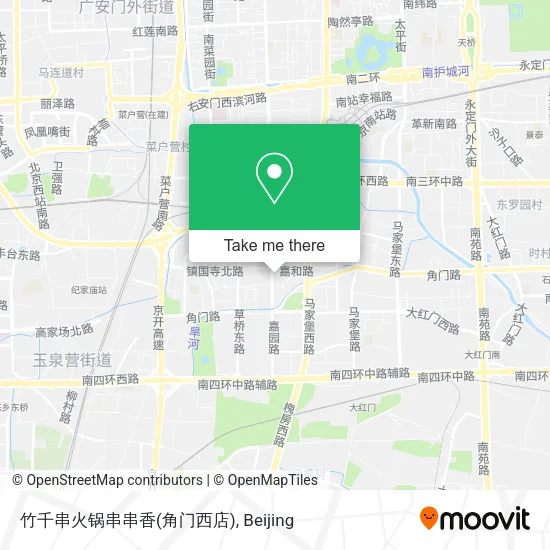 竹千串火锅串串香(角门西店) map