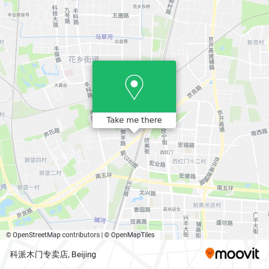 科派木门专卖店 map