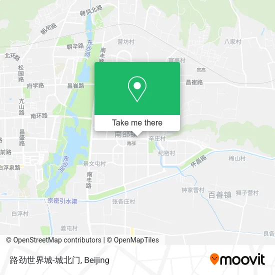 路劲世界城-城北门 map
