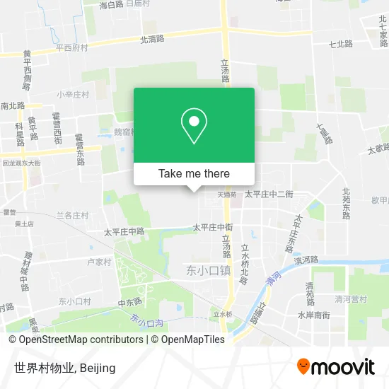 世界村物业 map