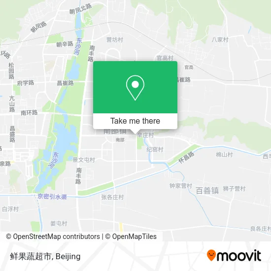 鲜果蔬超市 map