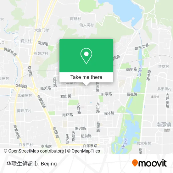 华联生鲜超市 map