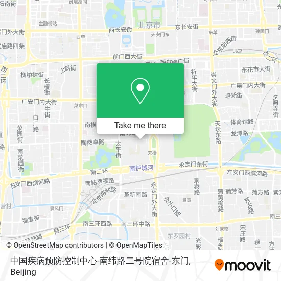 中国疾病预防控制中心-南纬路二号院宿舍-东门 map