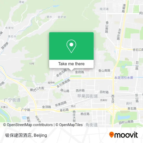 银保建国酒店 map