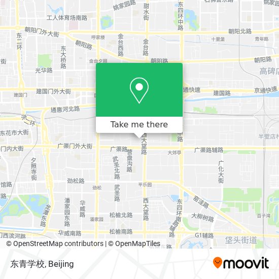 东青学校 map