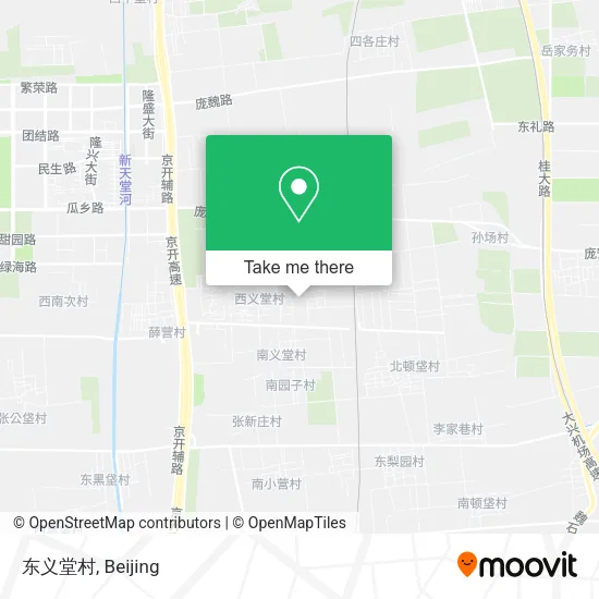 东义堂村 map