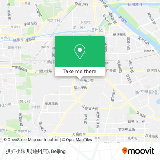 扒虾小妹儿(通州店) map