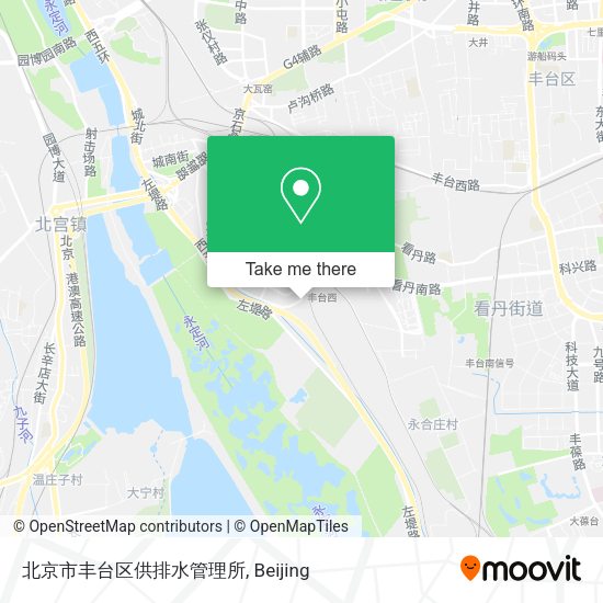 北京市丰台区供排水管理所 map