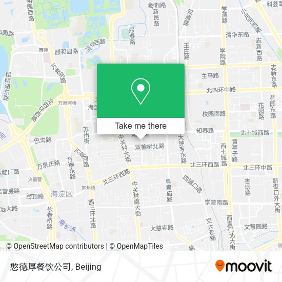憨德厚餐饮公司 map