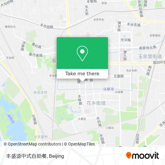 丰盛源中式自助餐 map