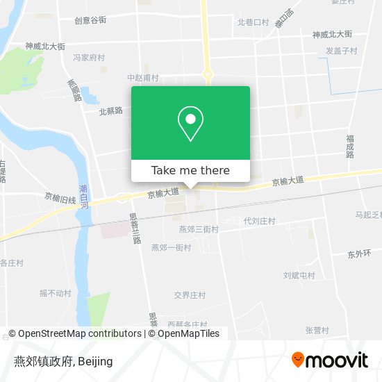 燕郊镇政府 map