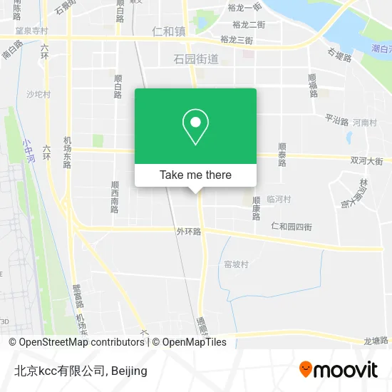 北京kcc有限公司 map