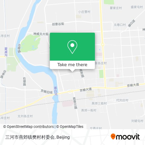 三河市燕郊镇樊村村委会 map