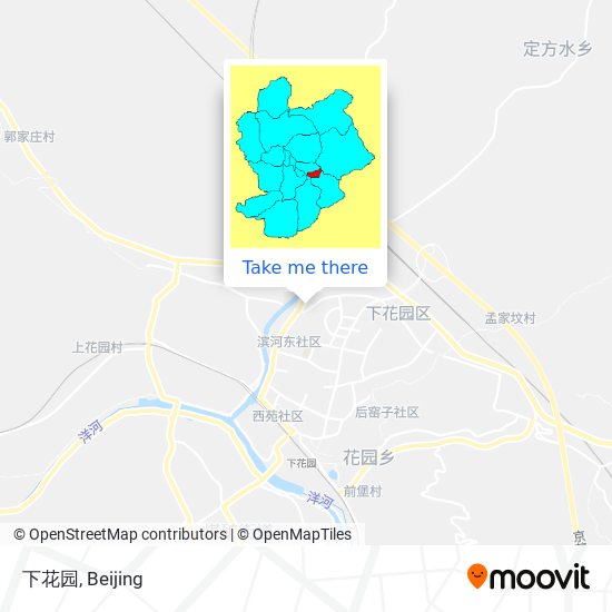 下花园 map
