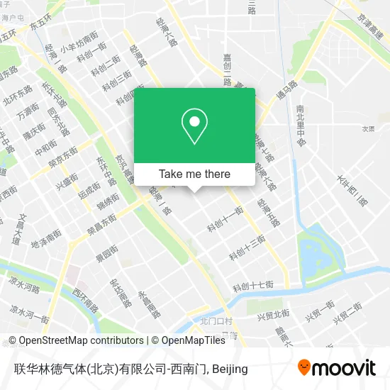 联华林德气体(北京)有限公司-西南门 map