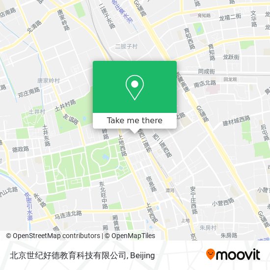 北京世纪好德教育科技有限公司 map