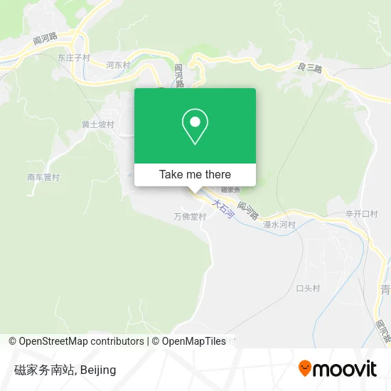 磁家务南站 map