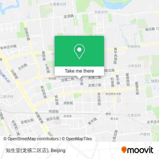 知生堂(龙禧二区店) map